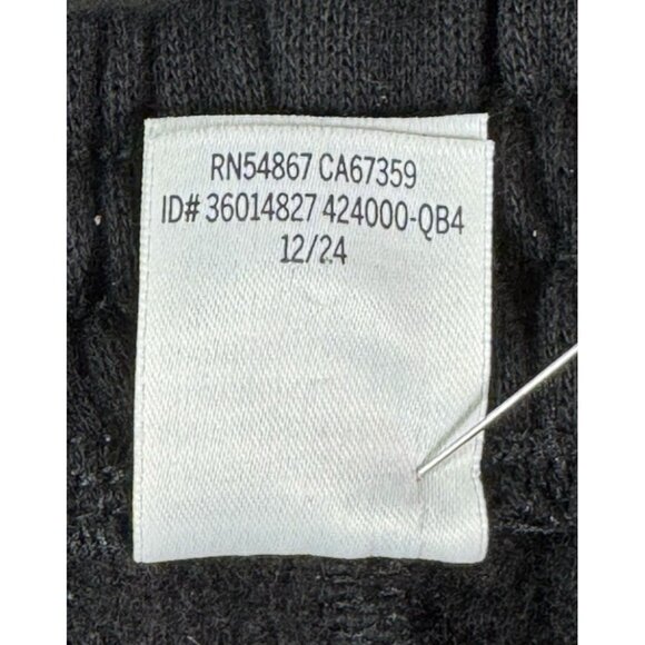 Pink Victoria's Secret Fleece Classic Shorts Womens Large‎ Black Sweat shorts - Picture 6 of 6